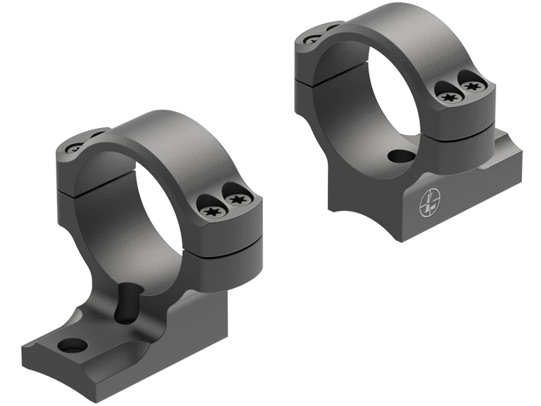 Leupold BackCountry 30mm Medium 2-Piece Ring Mount, Matte Black - 187350
