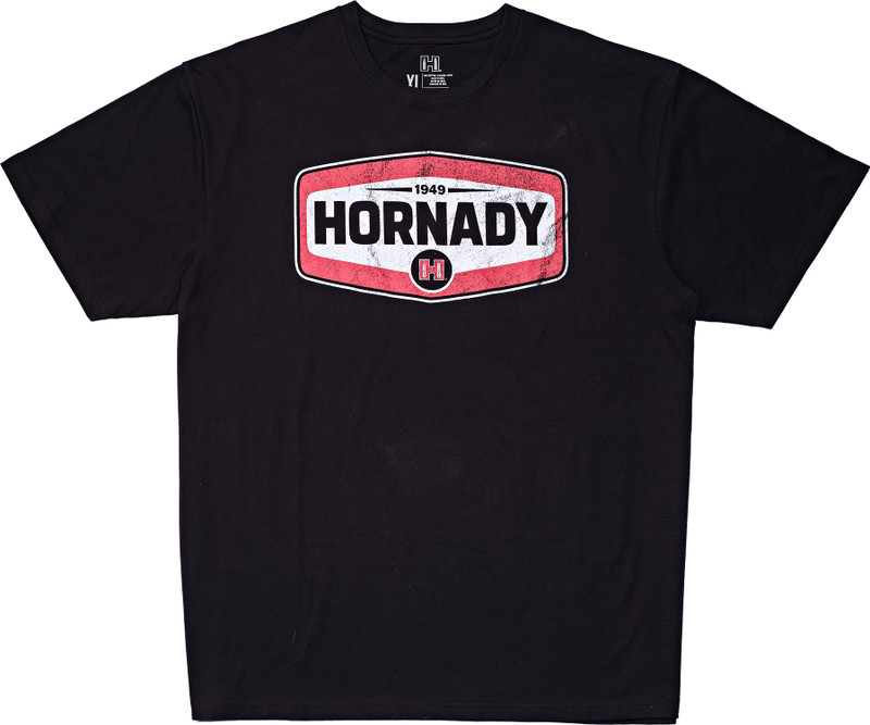 Hornady T-Shirt, Black - 99607M