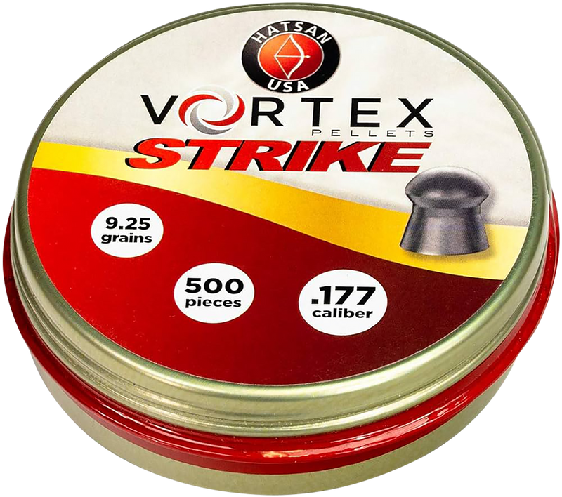 Hatsan Vortex Strike Pellets .177 Lead Domed 500 Count - HA90640