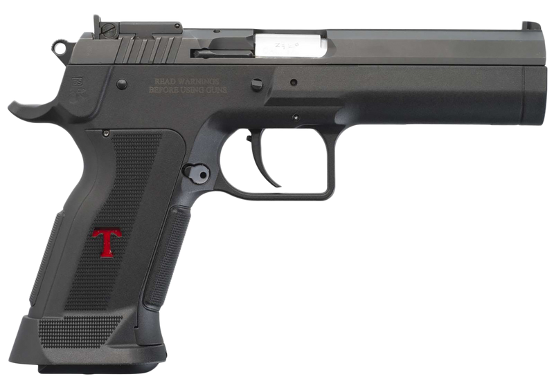 Tanfoglio Stock III 40 S&W 4.44" 13+1 Pistol, Black - TFSTOCK3P40