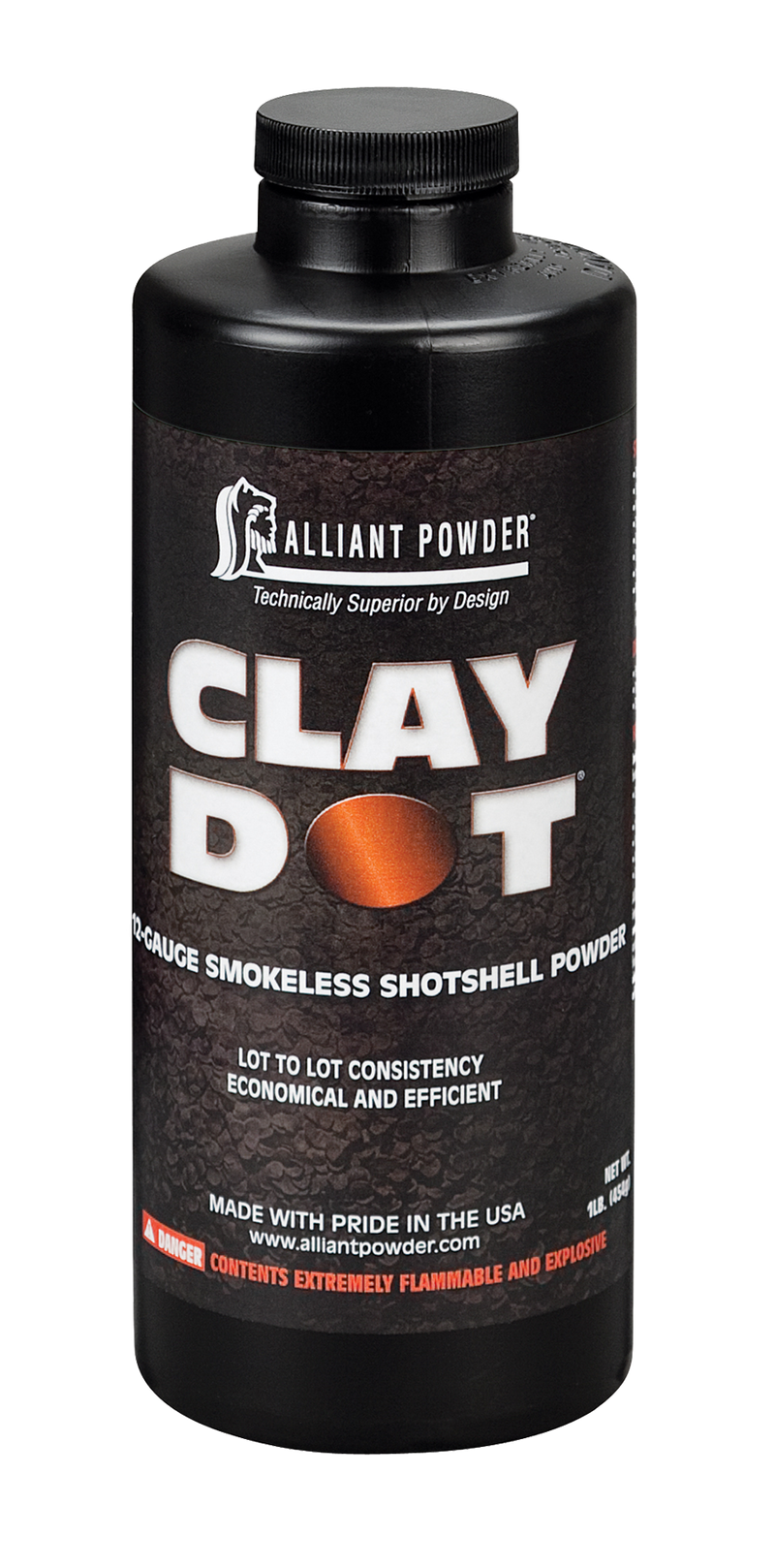 Alliant Clay Dot Smokeless Shotshell Powder 1 lb - CLAYDOT