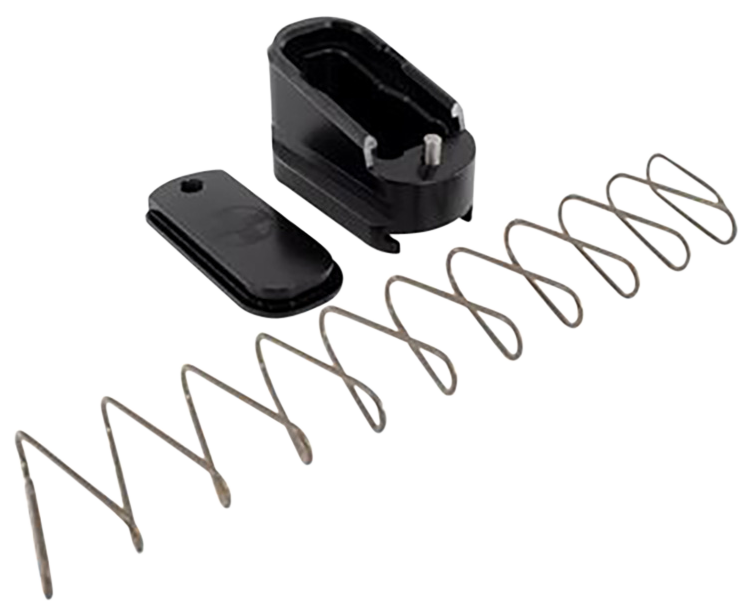 Shield Arms Glock 43 +2 Magazine Extension, Black - G43ME2BLK