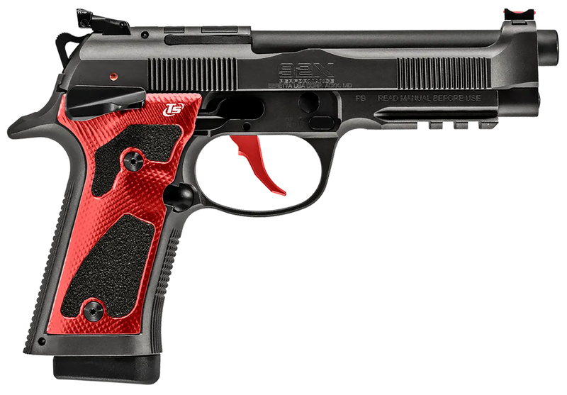 Beretta 92XI Performance Carry Optic 9mm 4.9" 18rd Pistol, Scorched Earth Gray - J92XPCORD18