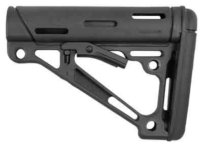 Hogue OverMolded Collapsible Buttstock, Black - 15050