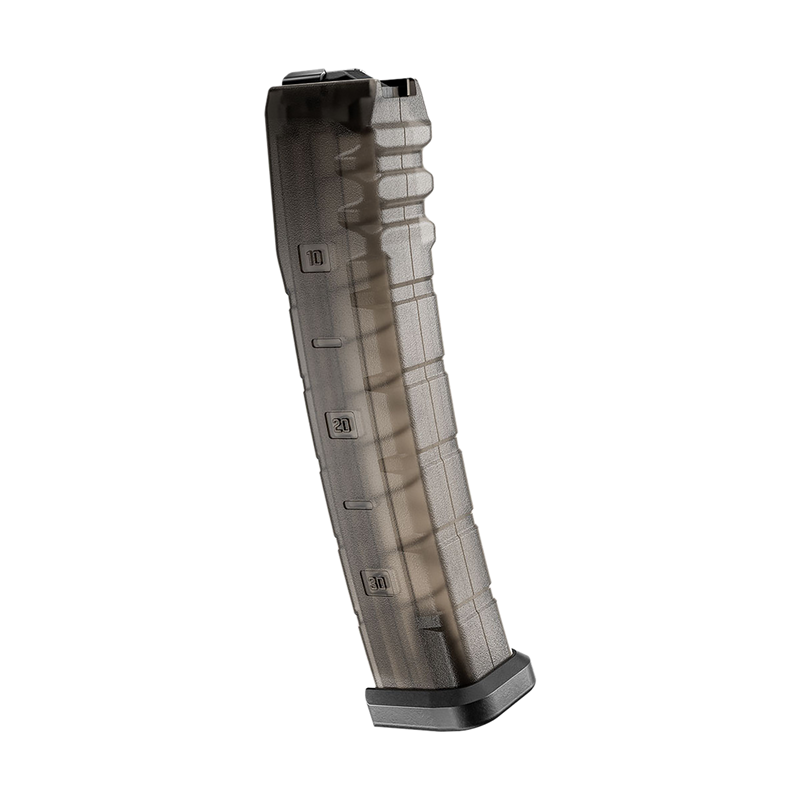 Springfield Armory Kuna 9mm Luger 30rd Handgun Magazine, Translucent Smoke - KN6030