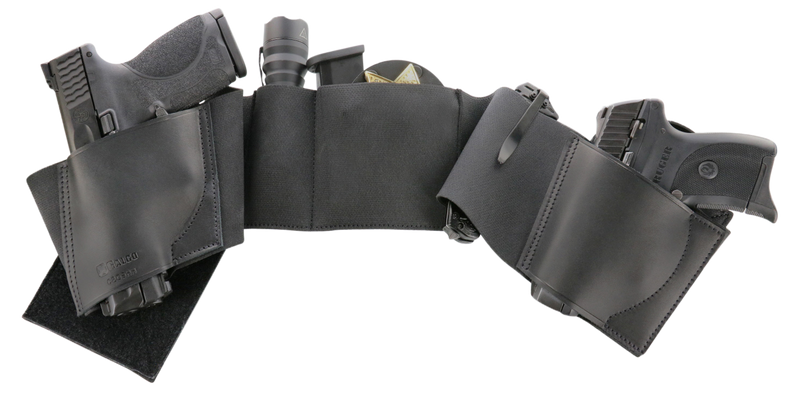 Galco UnderWraps 2.0 Black Leather/Nylon Handgun Holster Accessory - UWBKXL2