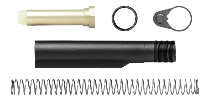 Aero Precision AR-15 Mil-Spec Carbine Buffer Kit, 7075-T6 Aluminum Black - APRH100151