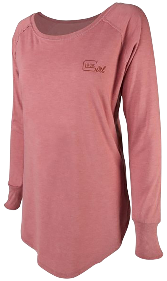 Glock Girl Confidence Long Sleeve Tunic, Blush - AP960349