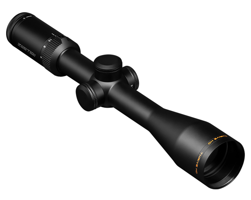 Zero Tech Optics Thrive HD 6-24x50mm 30mm Tube Illuminated PHR II Reticle Rifle Scope, Black - TH6245P