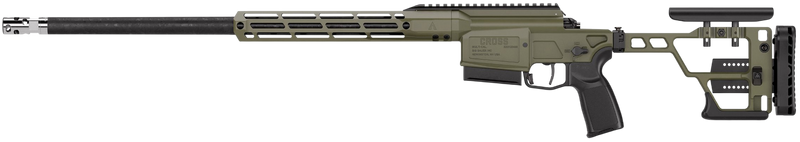 Sig Sauer Cross Sawtooth 6.5 PRC 22" 4+1 Bolt-Action Rifle, Moss Green - CROSS-65PRC-22B-SAW