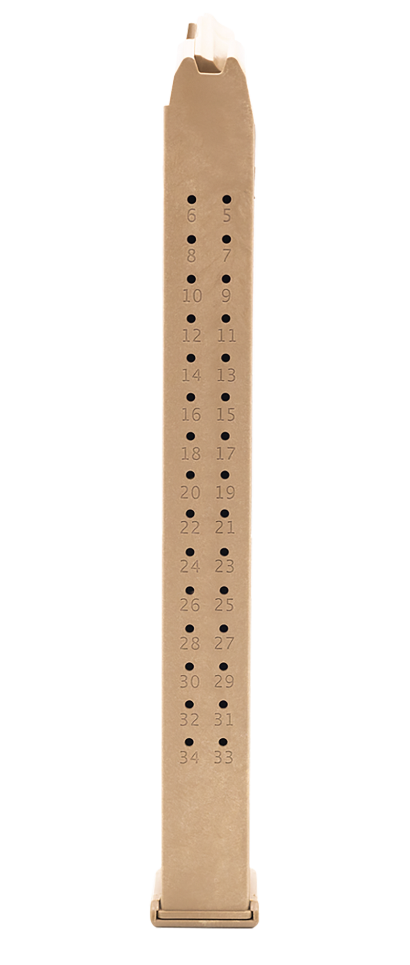 Toolman Tactical GL35C Glock 9mm Luger 35rd Magazine, Flat Dark Earth - GL35C