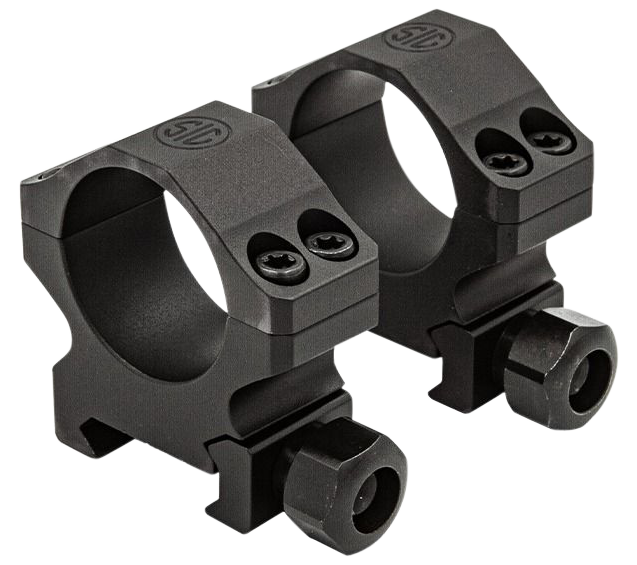 Sig Sauer Alpha 1 35mm High Scope Rings, Matte Black - SOA10024