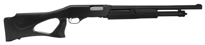 Stevens 320 Security 12 Gauge 18.5" 5+1 Pump Action Shotgun, Matte Black - 23246