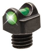 Truglo StarBrite Deluxe Bead Fiber Optic Front Sight, Black/Green - TG954BG