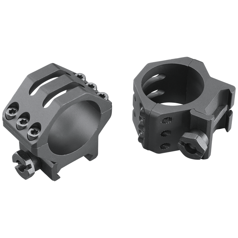 Weaver Six-Hole Picatinny Tactical Scope Rings 30mm Low, Matte Black - 99692