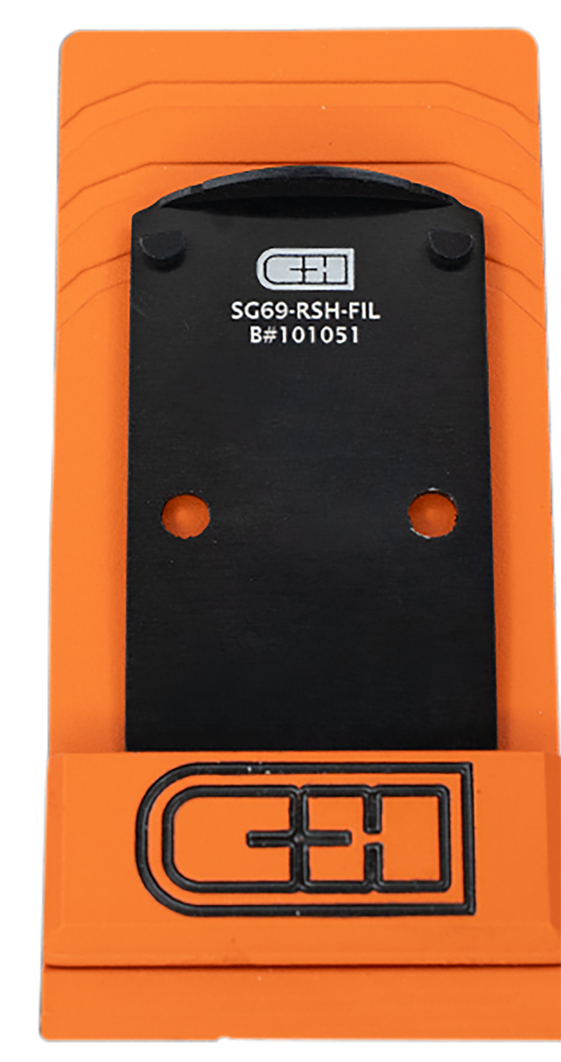 C&H Precision Sig P226/P229 RX Series Red Dot Optic Mount, Black Anodized - SG69RSHFIL