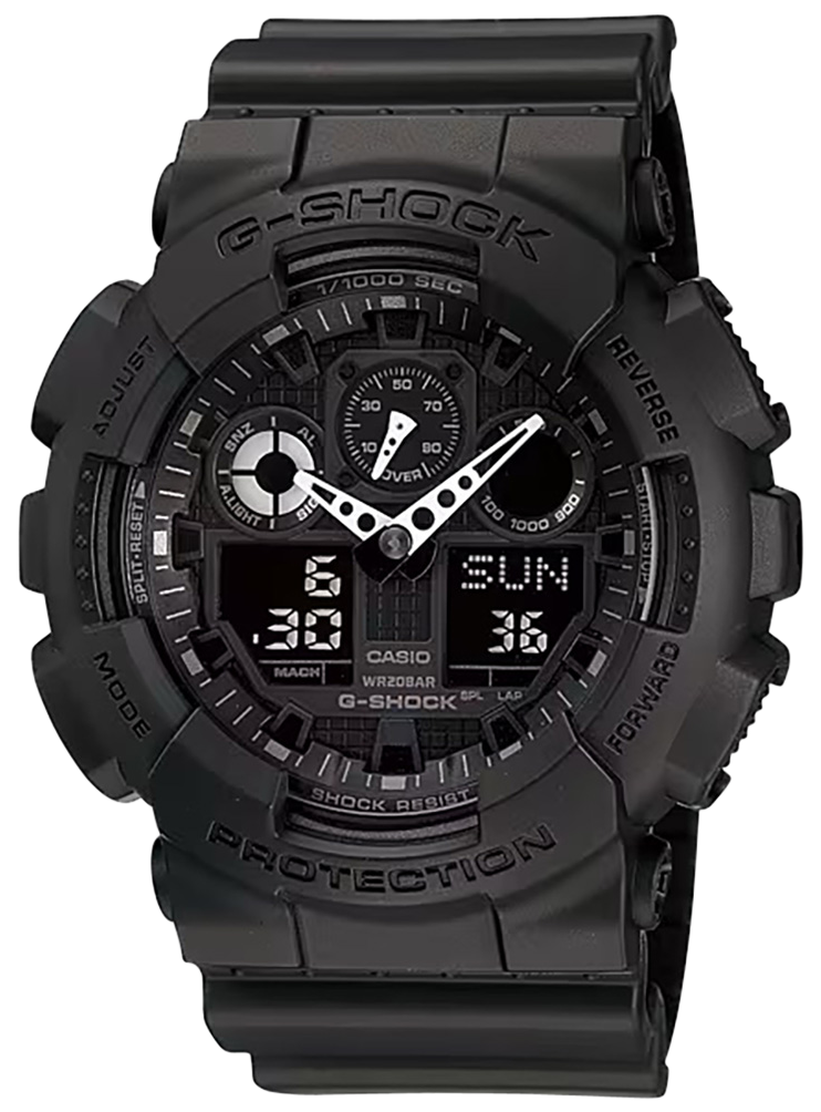 G-Shock Tactical XL 52mm Keep Time Watch, Black - GA1001A1