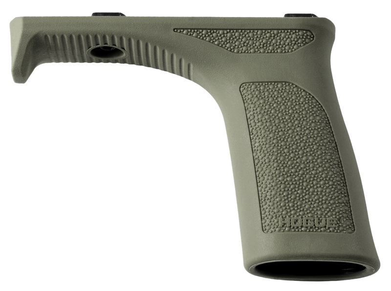 Hogue Hybrid Forend Grip M-LOK, OD Green Overmolded Rubber - 13131