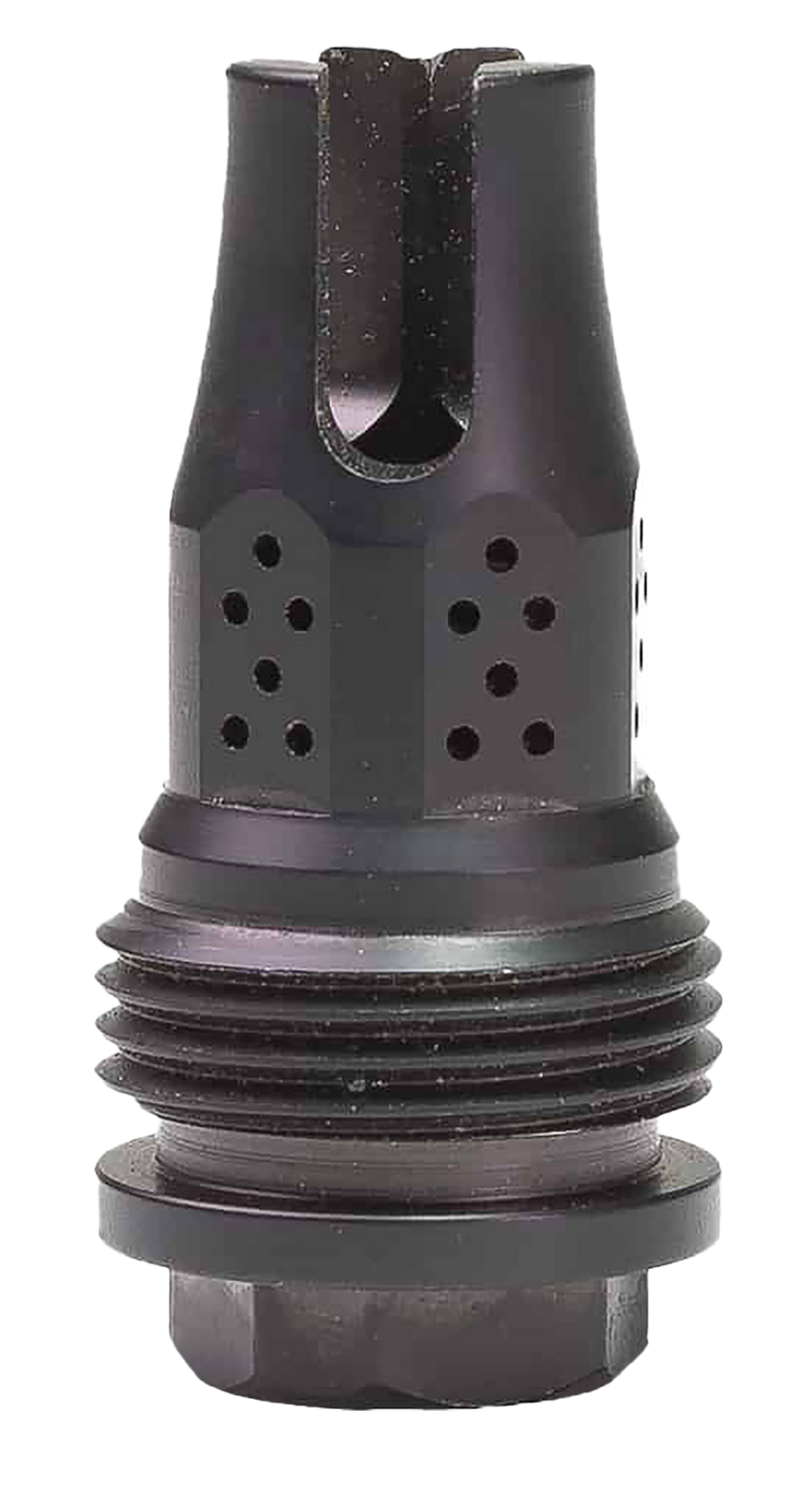 JK Armament War Eagle Compensator/Flash Hider 30 Cal 5/8x24, Stainless Steel Nitride Black - JKMDHDCF24