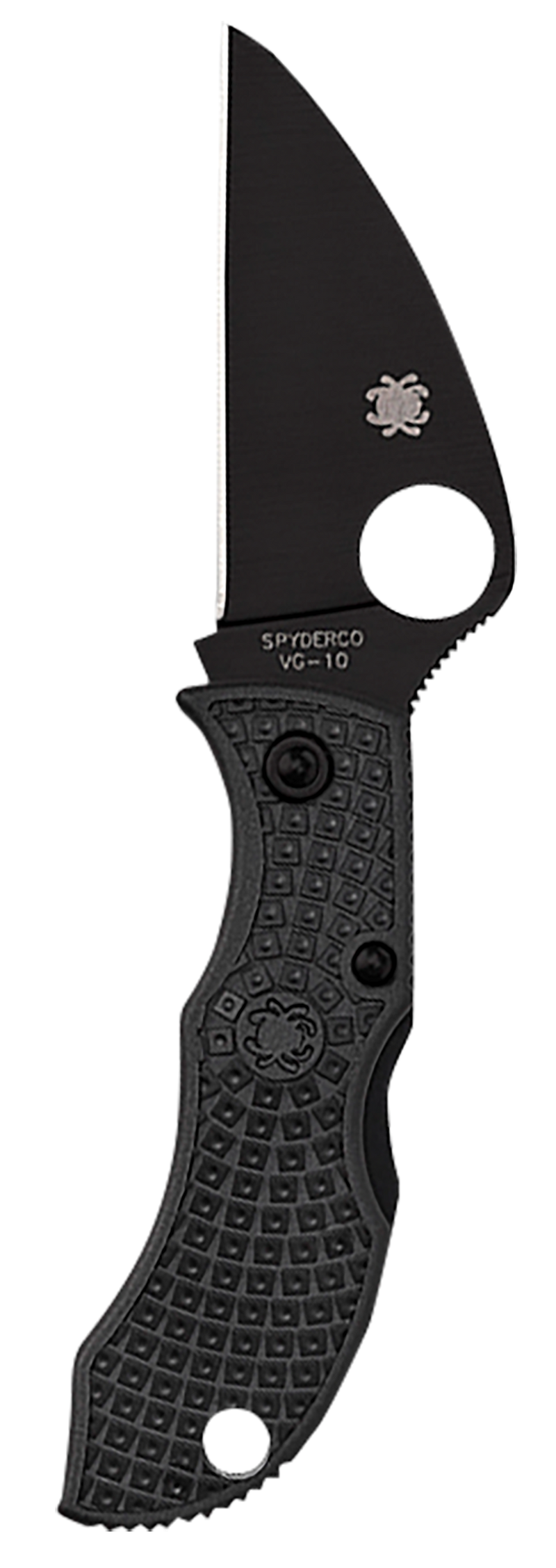 Spyderco Manbug Folding Knife, Black - MBKWPBK
