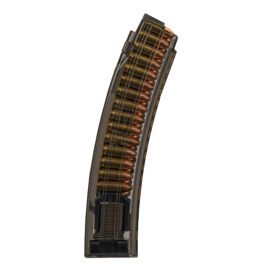 Elite Tactical Systems Group CZ Scorpion Evo 9mm 30rd Handgun Magazine, Carbon Smoke - SMK-CZEVO-30G2