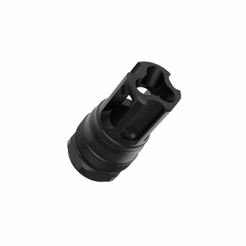 Liberty Precision Machine Eclipse Flash Hider, 1/2"x28, Black Nitride - LPM-2001
