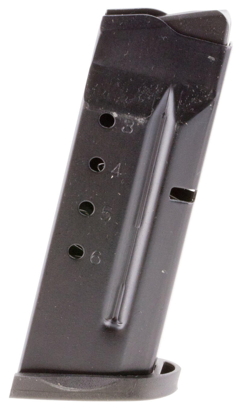 ProMag S&W M&P Shield .40 S&W 6rd Handgun Magazine, Blued Steel - SMI29