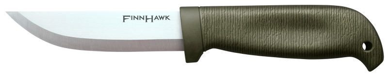 Cold Steel Finn Hawk 4" Fixed Blade Knife, OD Green - CS-20NPK