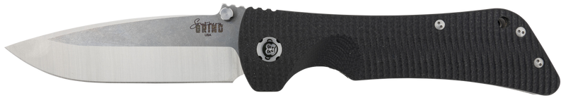 Southern Grind Bad Monkey 4" Folding Drop Point Folding Knife, Black - SG03030001