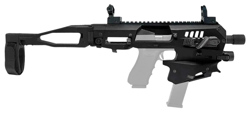 Meta Tactical Micro Conversion Kit Fits Glock Gen2, Black Synthetic Stock - MCKGEN2