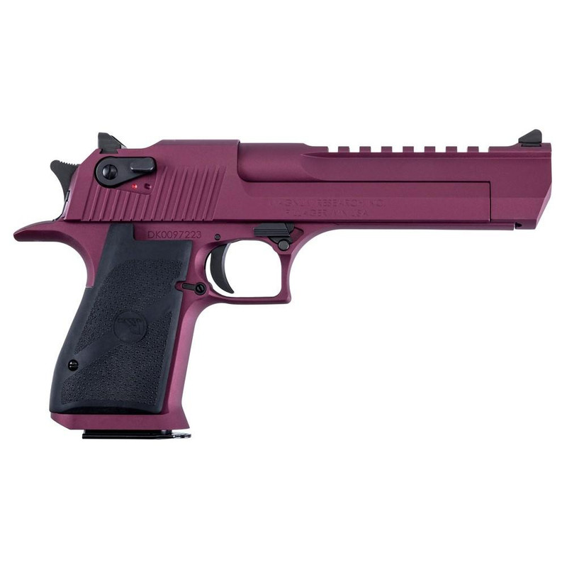 Magnum Research Desert Eagle Mark XIX 50 AE 6" 7+1 Pistol, Black Cherry - DE50BKC
