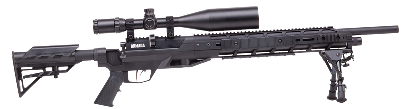 Benjamin Tactical Armada .22 Pellet PCP 10+1 Shot Air Rifle, Black - BTAP22SX