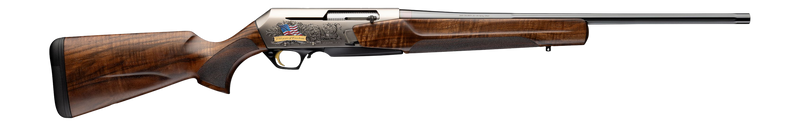 Browning BAR MK4 Medallion Americana 243 Win 22" 4+1 Rifle, Polished Blued/Nickel - 039036211
