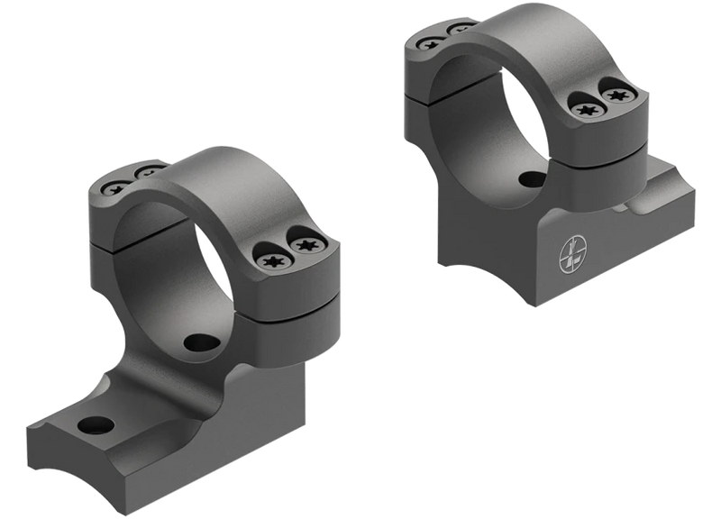 Leupold BackCountry 1" Medium Scope Rings, 2-Piece, Fits Savage 10/110, Matte Black - 187352