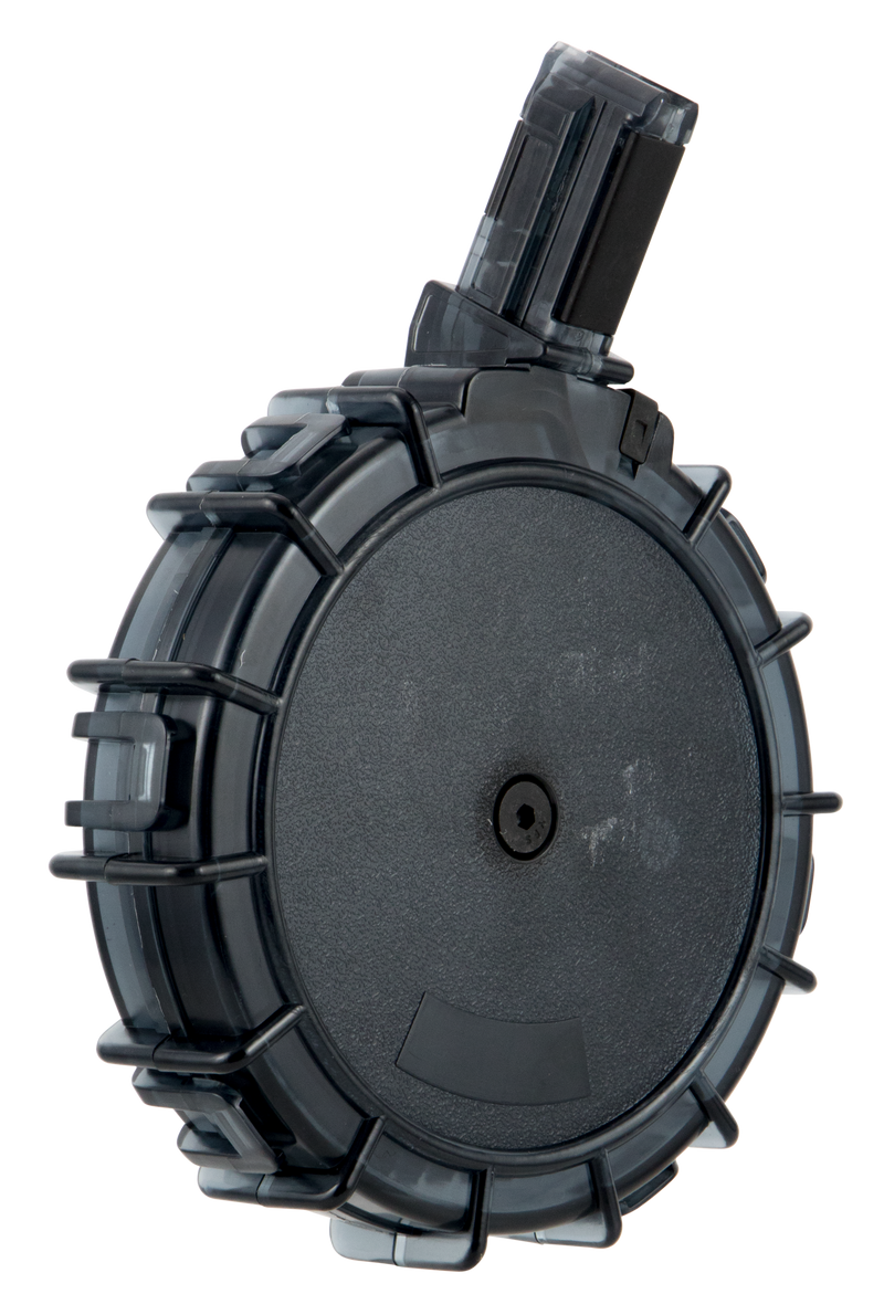 ProMag Standard 55rd Drum .22 LR Magazine, Smoke Polymer - REMA3