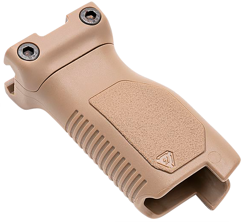 Strike Industries Angled Vertical Grip Long, Flat Dark Earth Polymer - ARCMAGLFDE