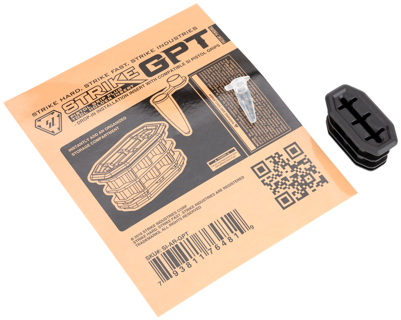 Strike Industries Grip Plug Tool Grip Plug Black Pistol Grip Storage Insert - ARGPT