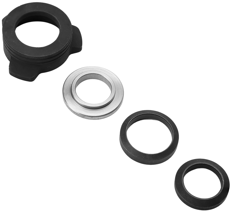 Strike Industries Oppressor Universal 3-Lug QD Base Set, Black/Silver - BSOPPRESSORUBASE