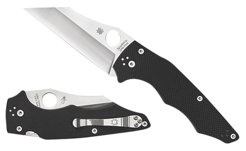 Spyderco YoJumbo Folding Knife, Black - C253GP