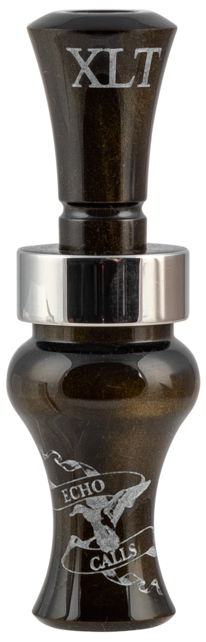 Echo Calls XLT Single Reed Mallard Duck Call, Black Gold Pearl - 78900