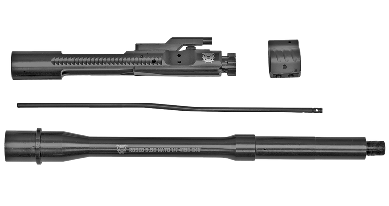 Rosco Manufacturing Bloodline 11.5" Barrel Sauce Pack 5.56 NATO, Melonite - SP-BL-115-556-BCG-GTC