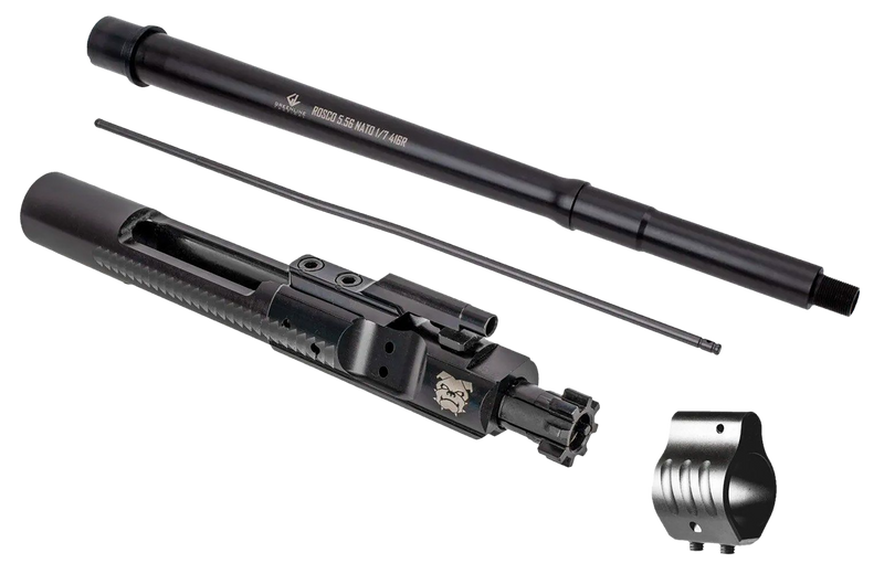 Rosco K9 12.5" 5.56 NATO Sauce Pack Upper Receiver Kit, Black Nitride - SP-K9-125-556-BCG-GTS-NGB-001