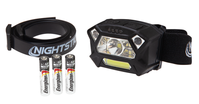 Bayco Nightstick NSP-4400B Dual Light Headlamp Black - NSP-4400B