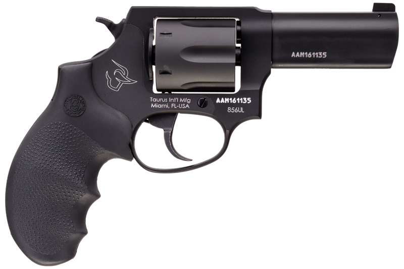 Taurus 856 Ultra-Lite Defender .38 Special +P 3" 6rd Revolver, Matte Black - 2-85631ULNS