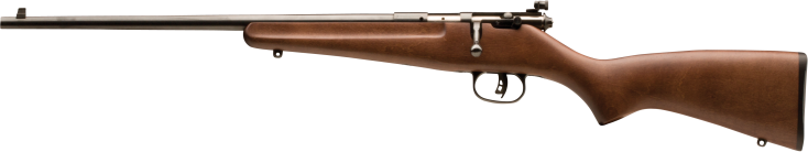 Savage Arms Rascal Youth 22 LR 16.13" 1rd Bolt-Action Rifle, Blued/Hardwood - 13820