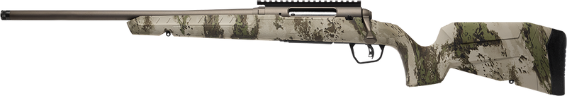 Savage Arms Axis 2 Pro Woodland 243 Win 20" 4+1 Bolt-Action Rifle, Gun Metal Bronze/Woodland Camo - 32292
