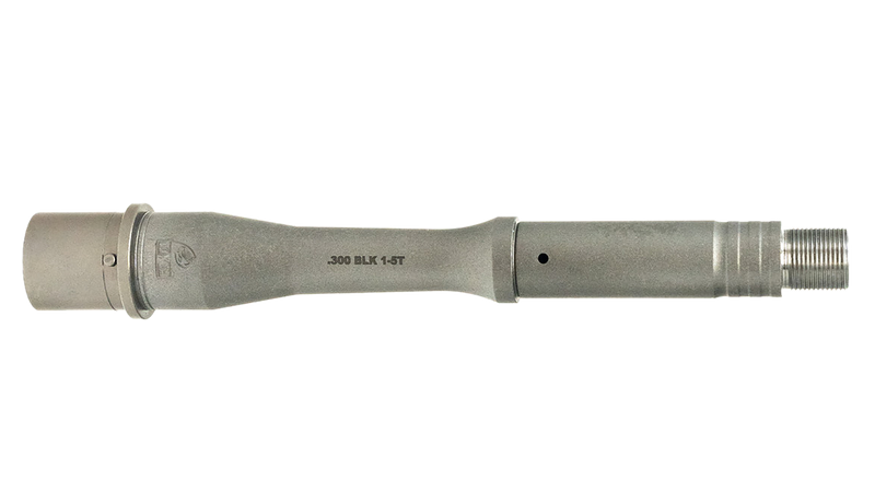 Faxon Firearms 300 Blackout 7.50" Barrel, 416R Stainless Steel Button Rifled, Bead Blast - 15B35P7NGMHL5RNP3