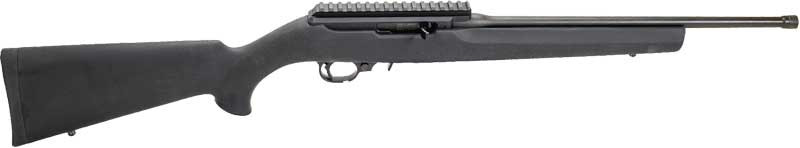 Faxon 10/22 Hogue .22 LR 16" Pencil Barrel Rifle, Black - FX2216-S-02