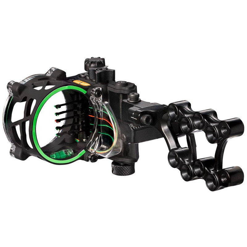 Bear Archery Trophy Ridge Fix 5-Pin Bow Sight, Black - AS905