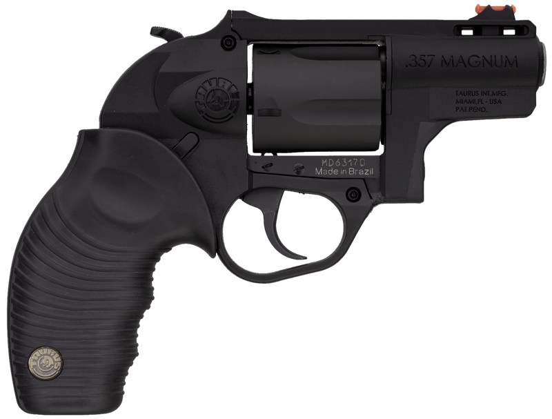 Taurus 605 Poly Protector .357 Magnum 2" 5rd Revolver, Matte Black - 2-605021PLY